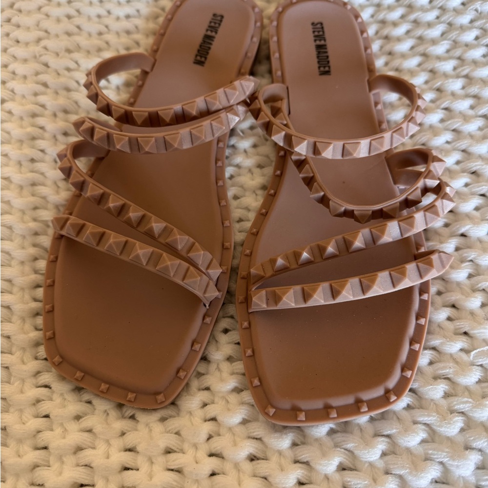 Steve Madden Studded Slides